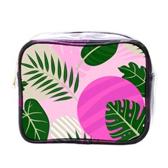 Tropical Pattern Mini Toiletries Bag (one Side) by Valentinaart