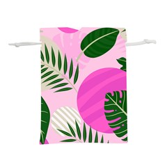 Tropical Pattern Lightweight Drawstring Pouch (l) by Valentinaart