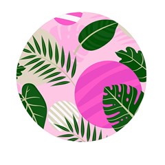 Tropical Pattern Mini Round Pill Box (pack Of 3) by Valentinaart