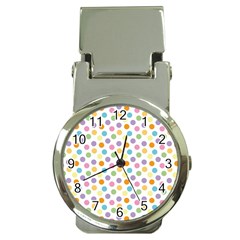 Dot Pattern Money Clip Watches by Valentinaart