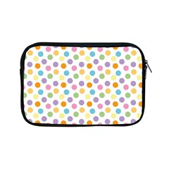 Dot Pattern Apple Ipad Mini Zipper Cases by Valentinaart