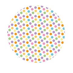 Dot Pattern Mini Round Pill Box