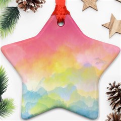 Sunset Ornament (star) by Valentinaart