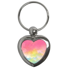 Sunset Key Chain (heart) by Valentinaart