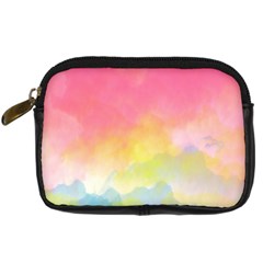 Sunset Digital Camera Leather Case by Valentinaart