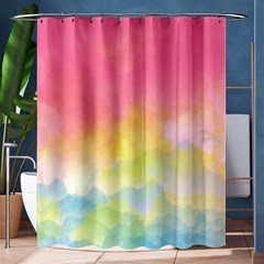 Sunset Shower Curtain 60  X 72  (medium)  by Valentinaart