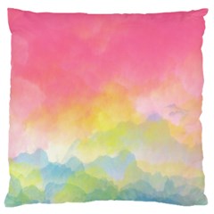 Sunset Large Cushion Case (two Sides) by Valentinaart