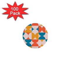 Geometric Pattern 1  Mini Buttons (100 Pack)  by Valentinaart