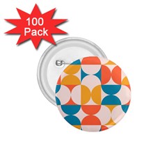 Geometric Pattern 1 75  Buttons (100 Pack)  by Valentinaart