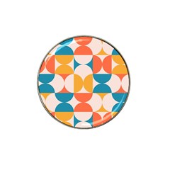 Geometric Pattern Hat Clip Ball Marker (4 Pack) by Valentinaart