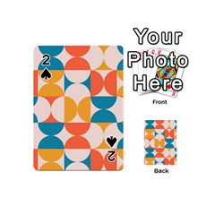 Geometric Pattern Playing Cards 54 Designs (mini) by Valentinaart