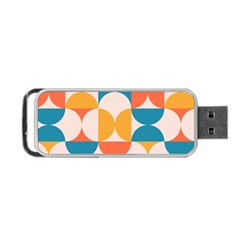 Geometric Pattern Portable Usb Flash (one Side) by Valentinaart