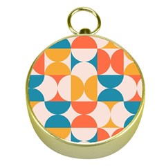 Geometric Pattern Gold Compasses by Valentinaart