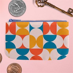 Geometric Pattern Large Coin Purse