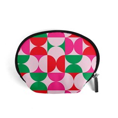 Geometric Pattern Accessory Pouch (small) by Valentinaart