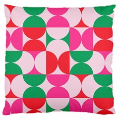 Geometric Pattern Standard Flano Cushion Case (one Side) by Valentinaart