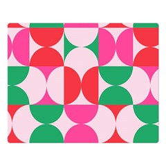 Geometric Pattern Double Sided Flano Blanket (large)  by Valentinaart