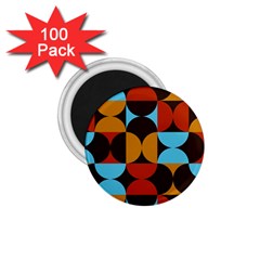 Geometric Pattern 1 75  Magnets (100 Pack)  by Valentinaart