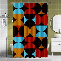 Geometric Pattern Shower Curtain 48  X 72  (small)  by Valentinaart