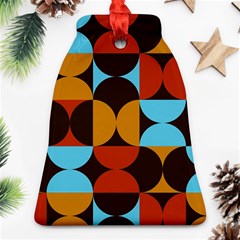 Geometric Pattern Bell Ornament (two Sides) by Valentinaart