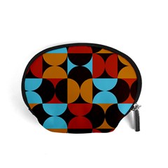 Geometric Pattern Accessory Pouch (small) by Valentinaart