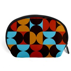 Geometric Pattern Accessory Pouch (large) by Valentinaart