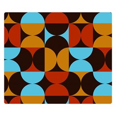 Geometric Pattern Double Sided Flano Blanket (small)  by Valentinaart