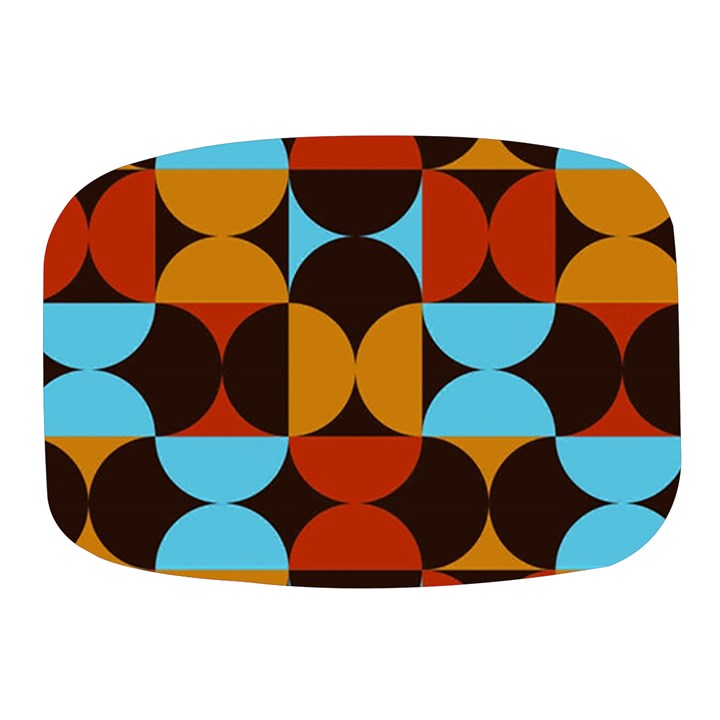 Geometric pattern Mini Square Pill Box