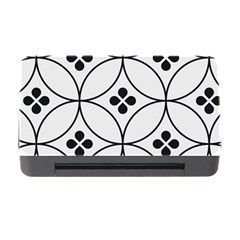 Black And White Pattern Memory Card Reader With Cf by Valentinaart