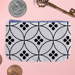 Black And White Pattern Large Coin Purse