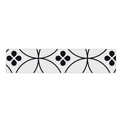 Black And White Pattern Velvet Scrunchie by Valentinaart