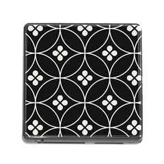 Black and white pattern Memory Card Reader (Square 5 Slot)