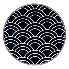 Black And White Pattern Wireless Charger by Valentinaart