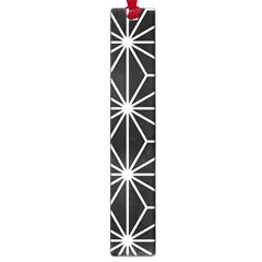 Black And White Pattern Large Book Marks by Valentinaart