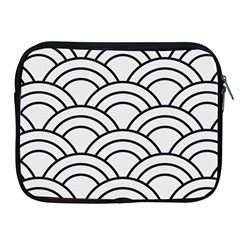 Black And White Pattern Apple Ipad 2/3/4 Zipper Cases by Valentinaart