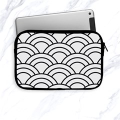 Black And White Pattern Apple Ipad Mini Zipper Cases by Valentinaart