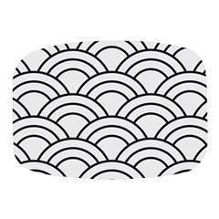 Black And White Pattern Mini Square Pill Box