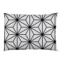 Black And White Pattern Pillow Case by Valentinaart