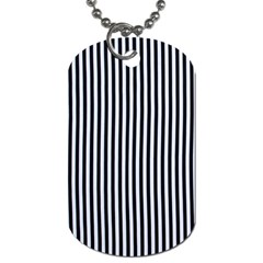 Simple Line Pattern Dog Tag (two Sides) by Valentinaart