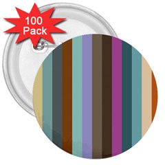 Simple Line Pattern 3  Buttons (100 Pack)  by Valentinaart