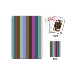 Simple Line Pattern Playing Cards Single Design (mini)