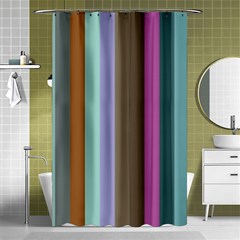 Simple Line Pattern Shower Curtain 48  X 72  (small)  by Valentinaart