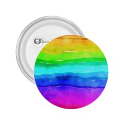 Watercolor rainbow 2.25  Buttons