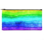 Watercolor rainbow Pencil Case Front