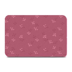 Floral Pattern Plate Mats by Valentinaart