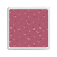 Floral Pattern Memory Card Reader (square) by Valentinaart