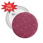 Floral pattern 2.25  Buttons (100 pack)  Front