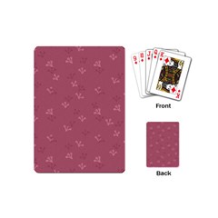 Floral Pattern Playing Cards Single Design (mini)