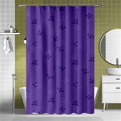 Floral Pattern Shower Curtain 48  X 72  (small)  by Valentinaart