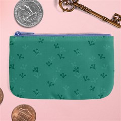 Floral Pattern Large Coin Purse by Valentinaart